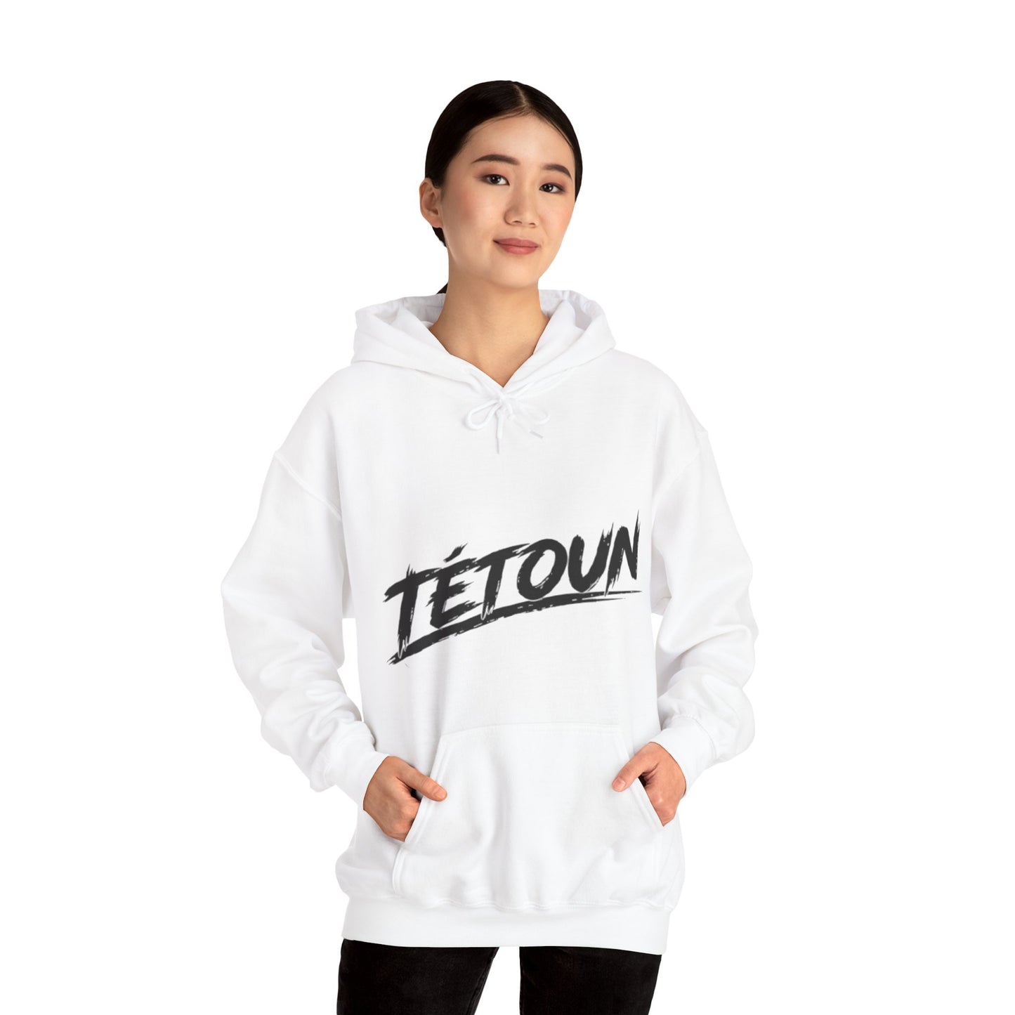 Tétoun Classique Hoodie Blanc