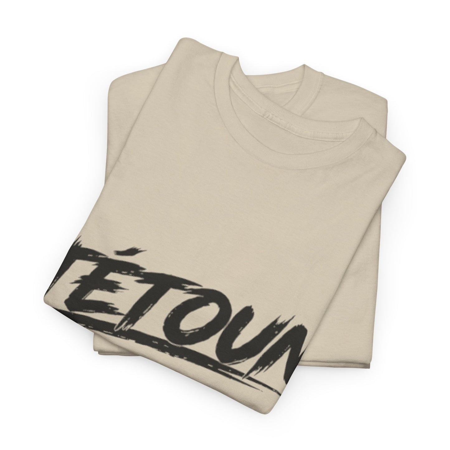 Tétoun T-Shirt Classique Blanc/Beige