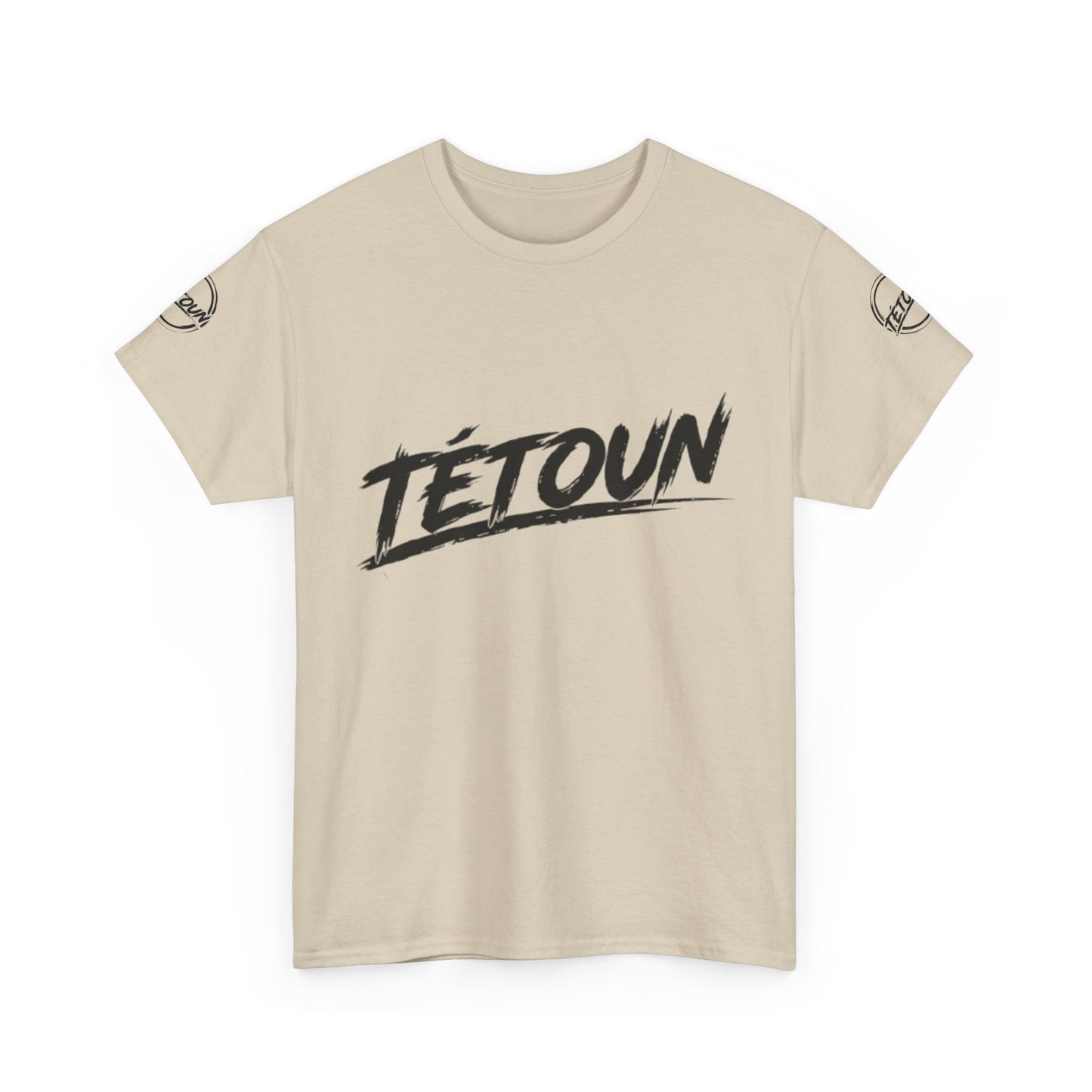 Tétoun T-Shirt Classique Blanc/Beige