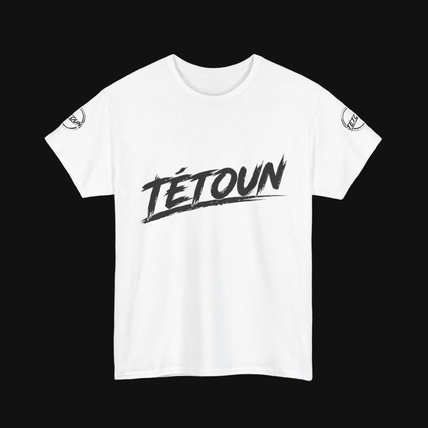 Tétoun T-Shirt Classique Blanc/Beige