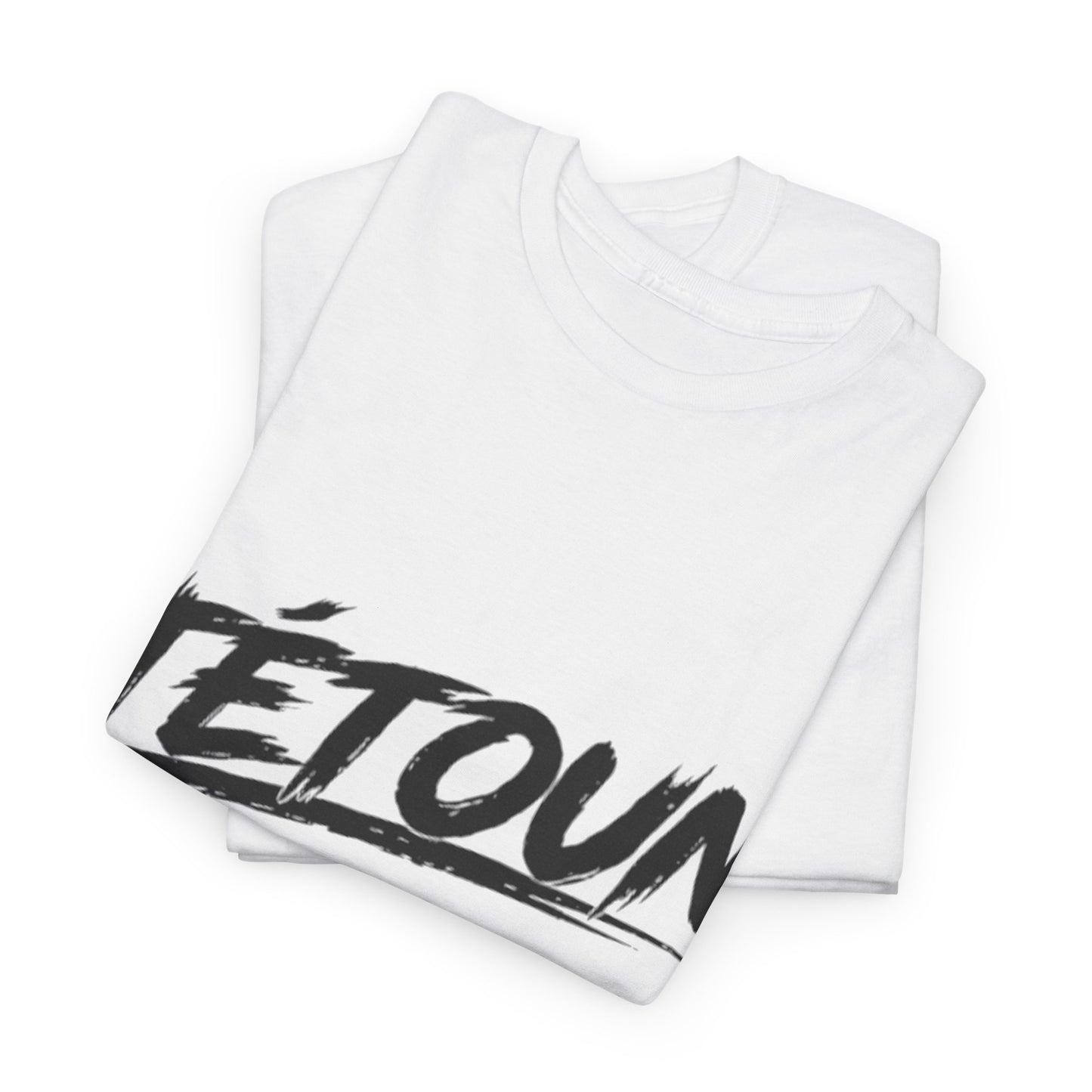Tétoun T-Shirt Classique Blanc/Beige